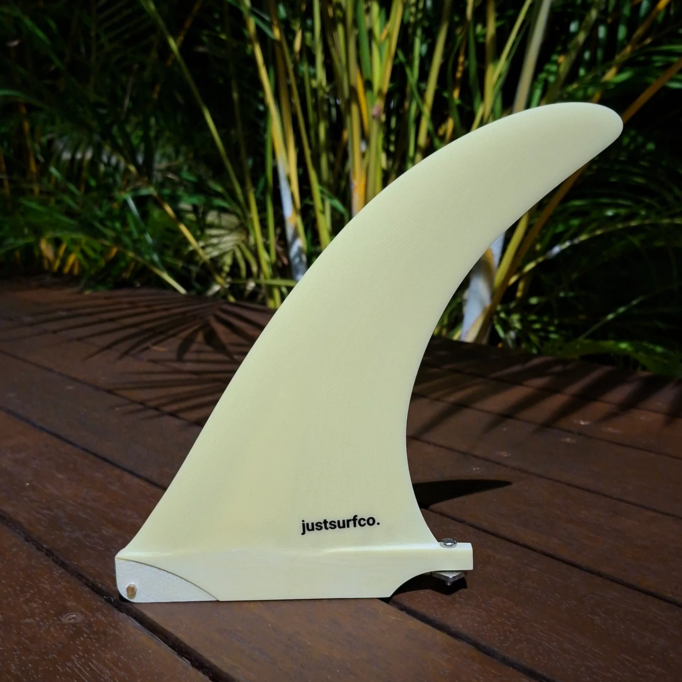 justsurfco. 8" Glass Single Fin