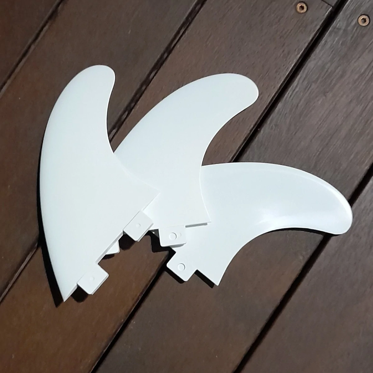 justsurfco. Dual Tab Nylon Thruster Set Mixed Colours
