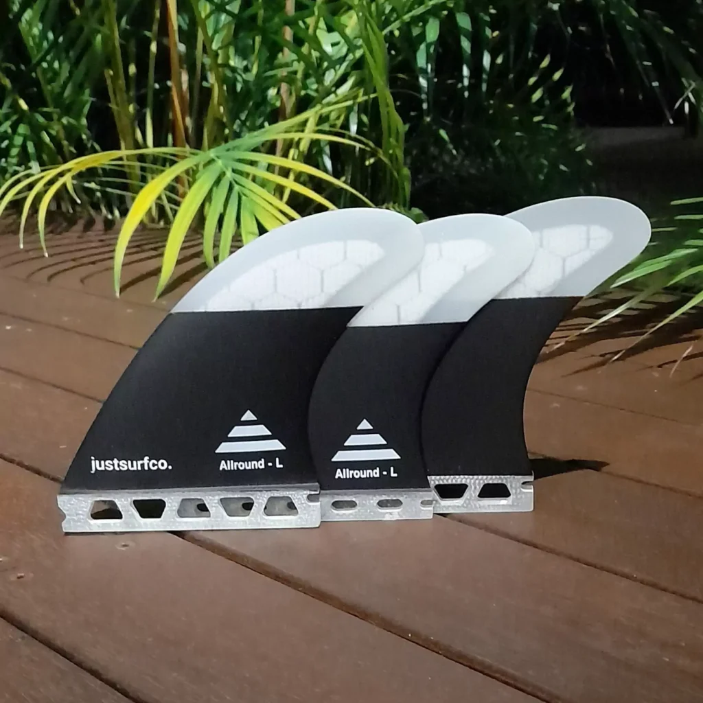 Single Tab Allround Tris Black White