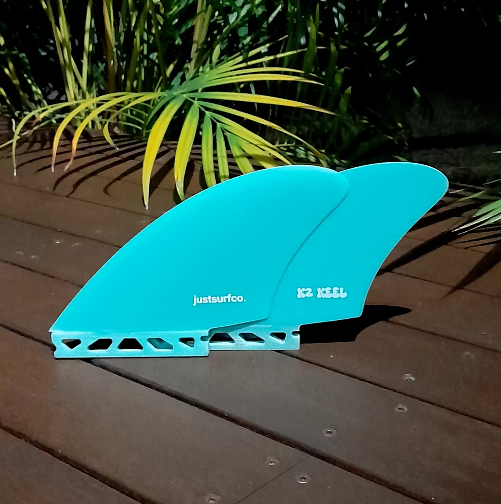 justsurfco. Single Tab Glass K2 Keel Twin Set in Mixed Colours