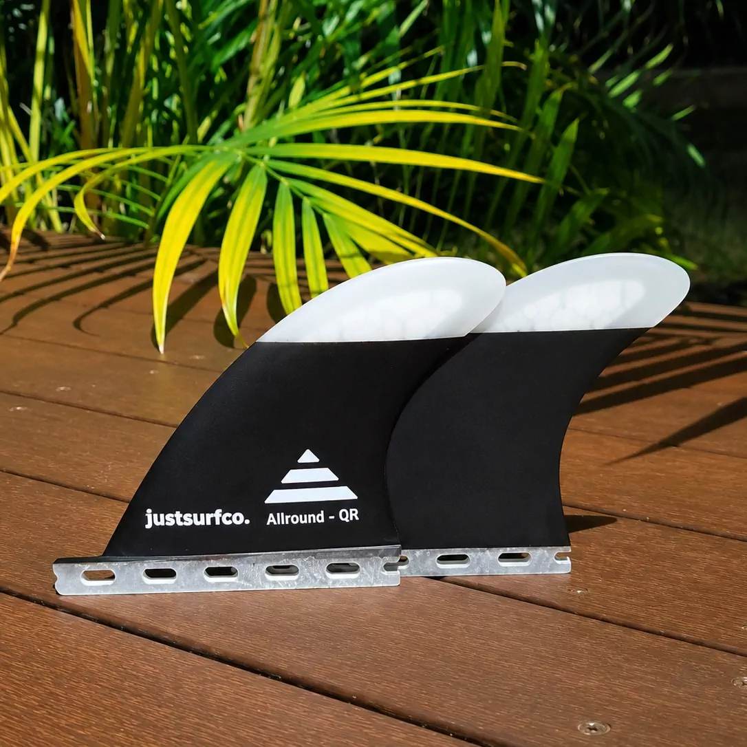 allround single tab quad rear surfboard fins