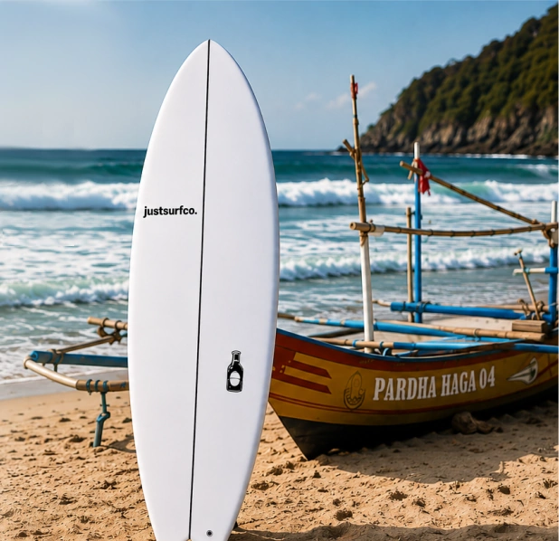 Justsurfco midlength surfboard